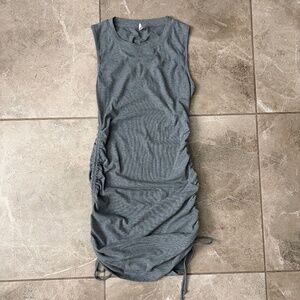 Wishlist Grey Ruched Body Con Dress